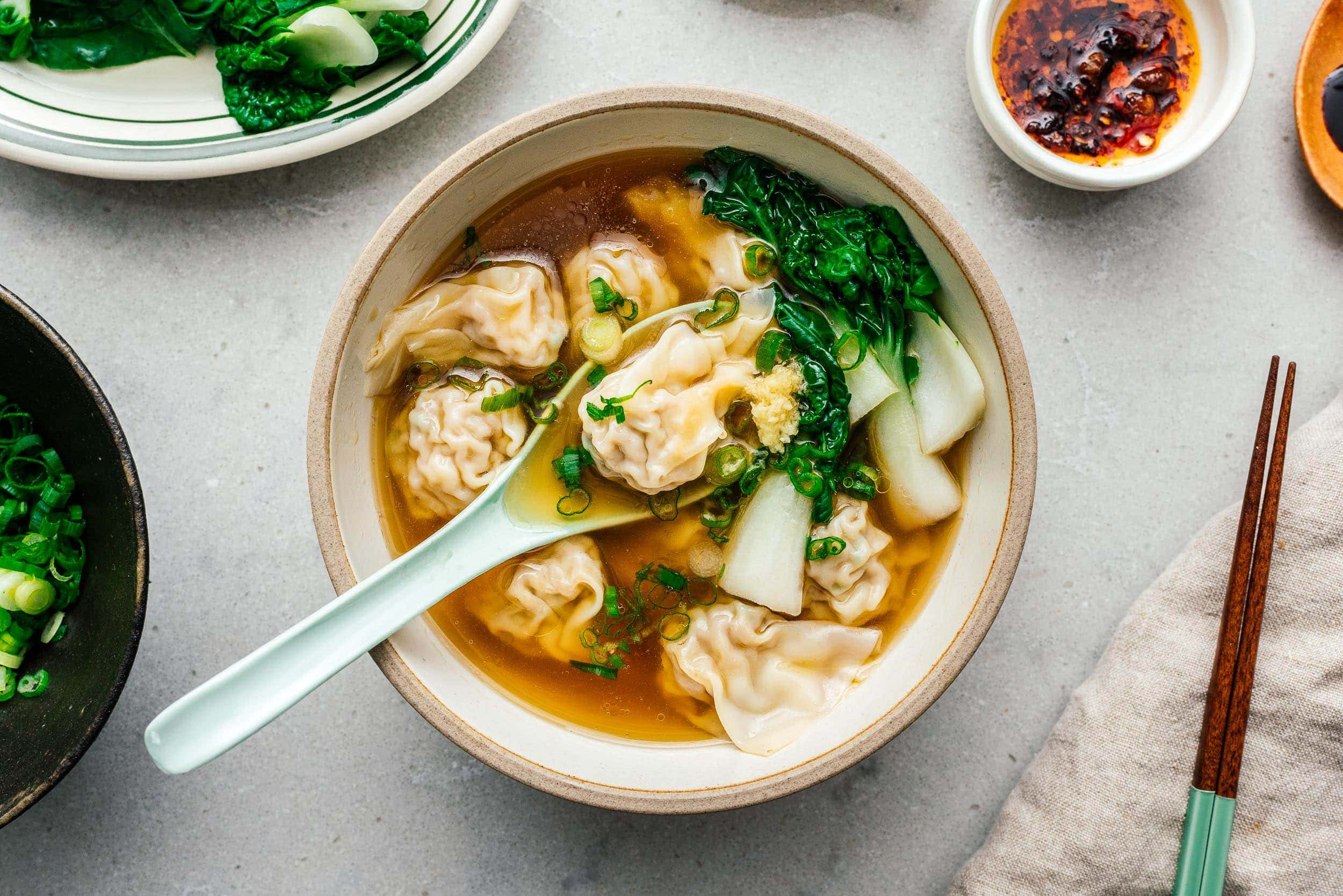 Easy Wonton Soup for the Winter · i am a food blog