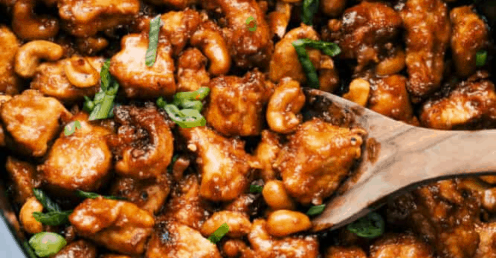 Slow Cooker Cashew Chicken