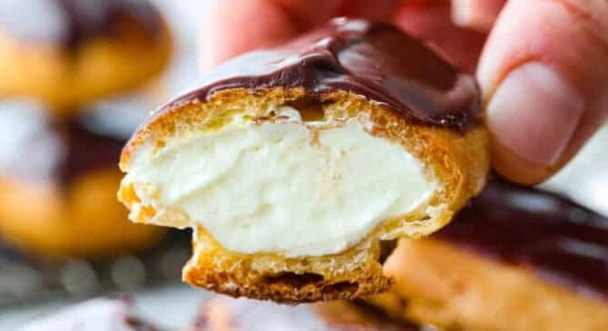 Classic Chocolate Eclairs