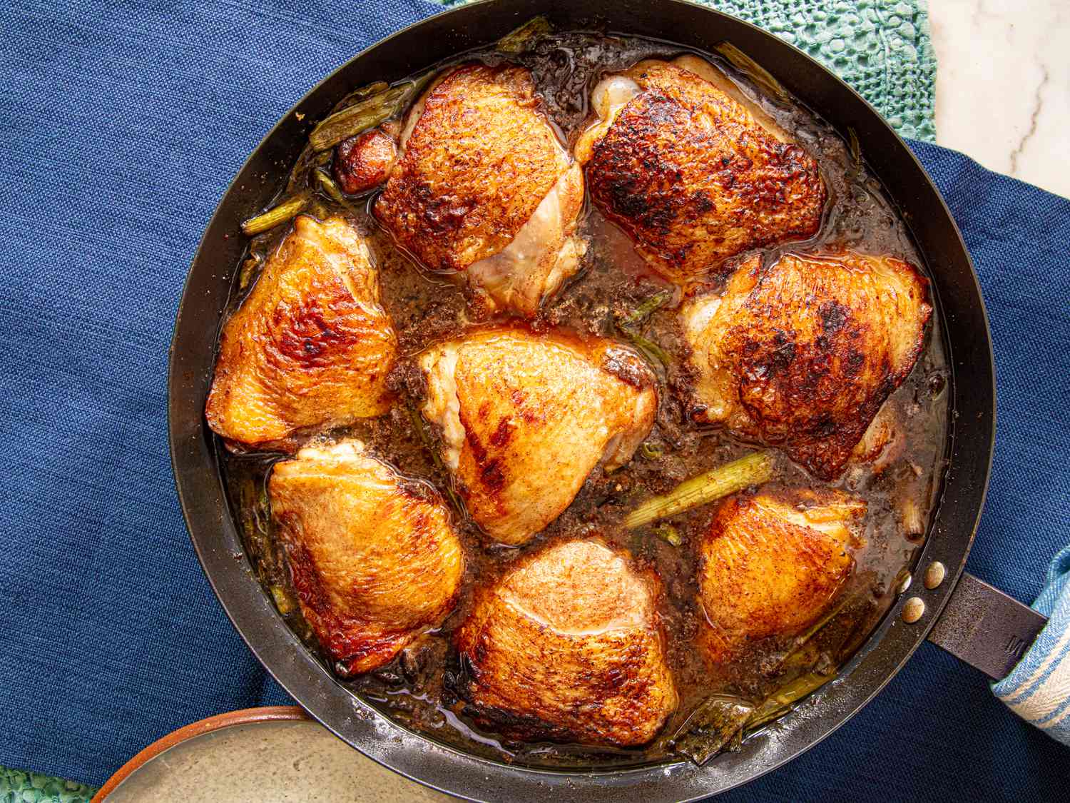 Soy Sauce–Braised Chicken Thighs