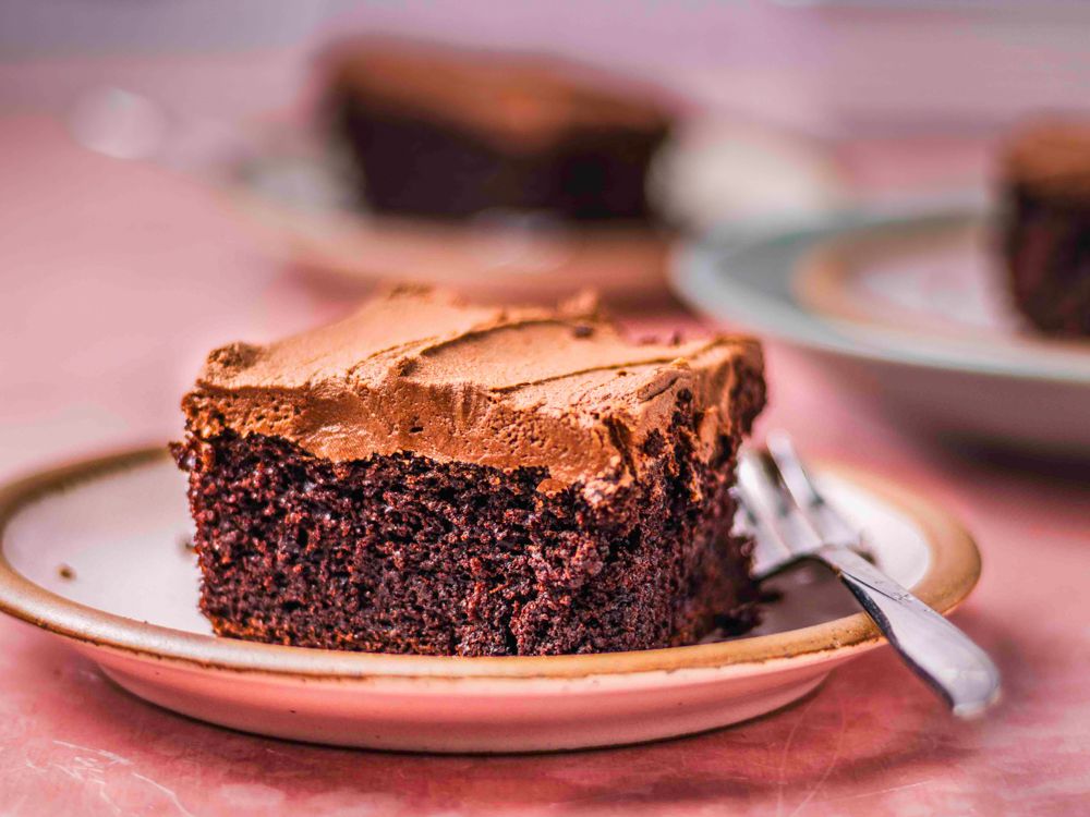 This Retro Chocolate Cake Is Easy and Super Fudgy, Thanks to a Secret Ingredient