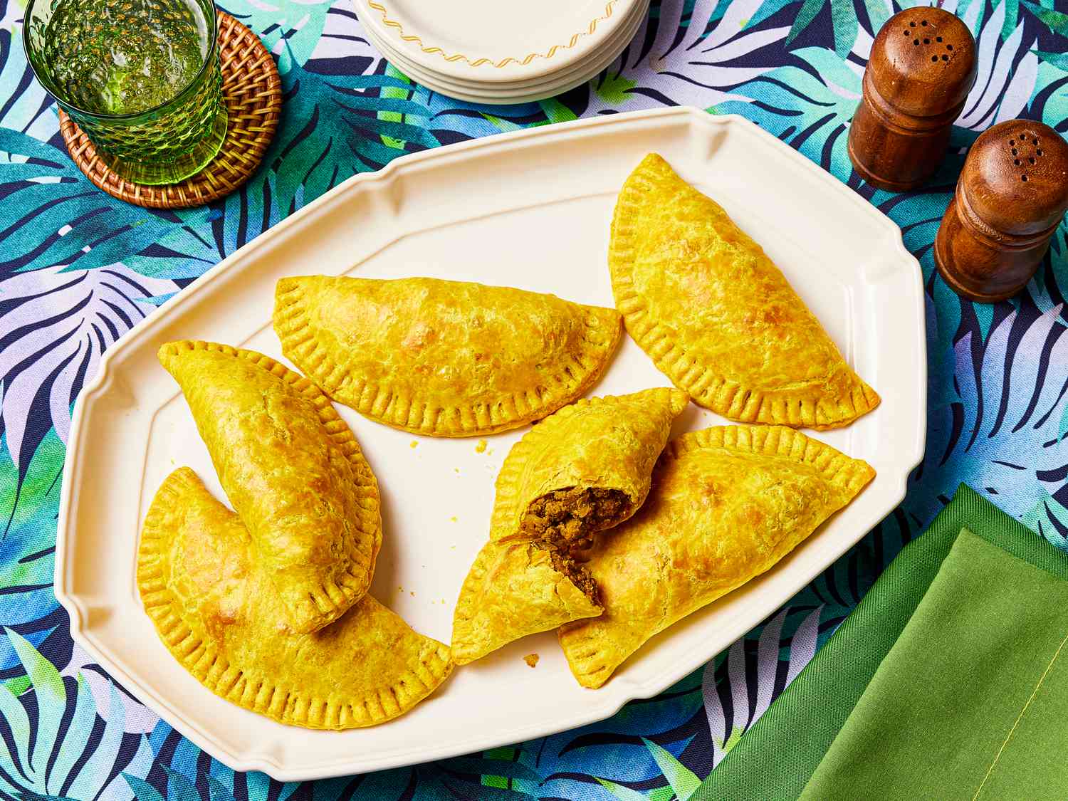 Curried Jamaican Beef Patties Recipe