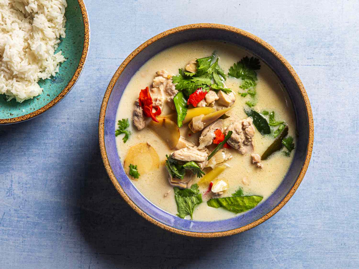 Tom Kha Gai (Thai Chicken Soup with Coconut and Galangal) Recipe