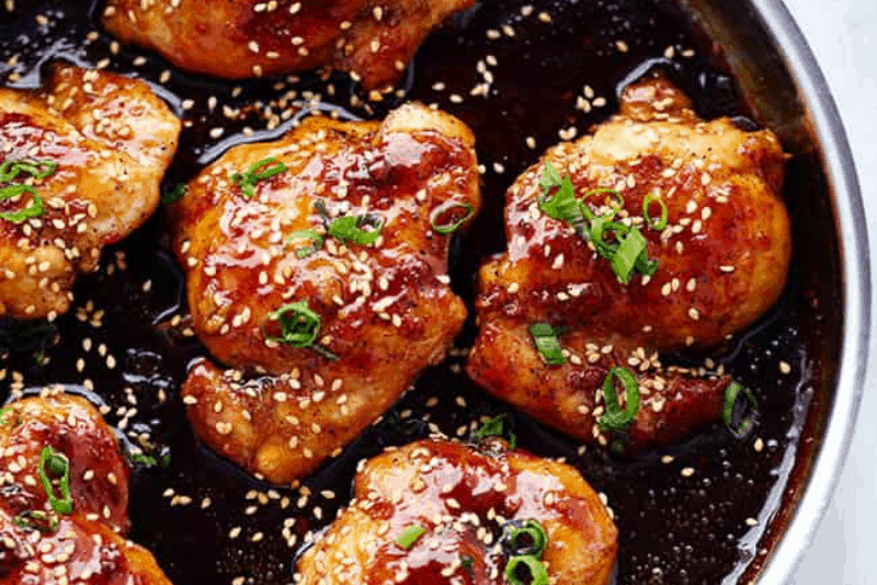 Sticky Asian Glazed Chicken