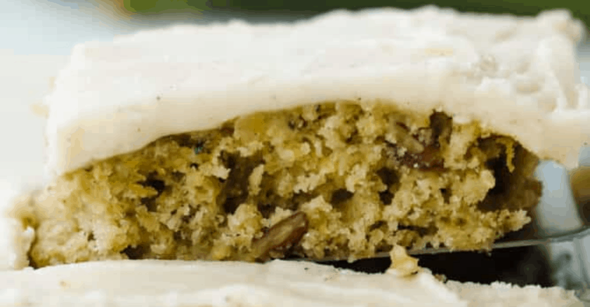 Zucchini Bars with Brown Butter Frosting